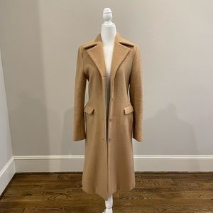 The Limited camel wool coat